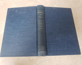 Puissance calorifique élémentaire par Harry Solberg. 1954 Relié. Bon état. Livraison GRATUITE par la poste aux États-Unis. ChuckLivres