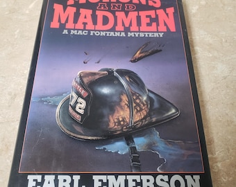 Des abrutis et des fous signé par Earl Emerson. 1993 Premier/Premier livre relié/DJ. Livraison GRATUITE aux États-Unis. ChuckLivres