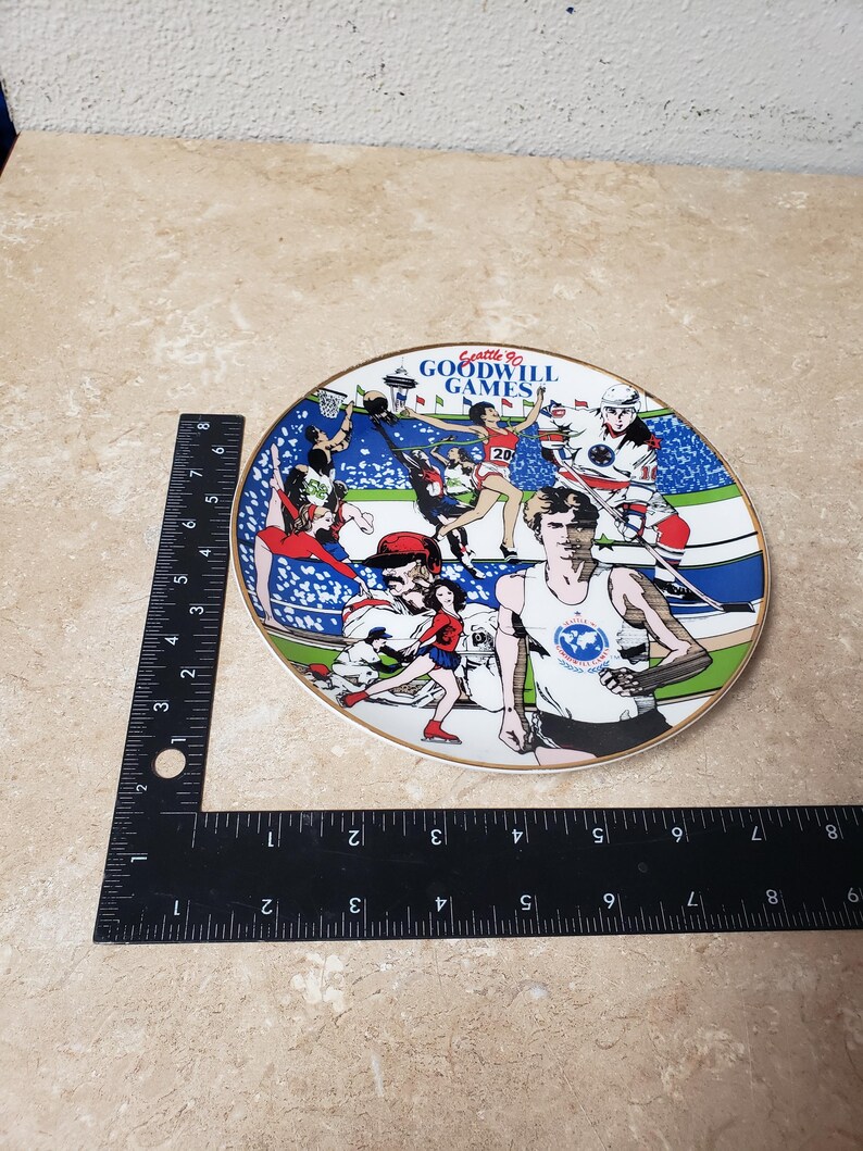 Seattle Goodwill Games 1990 Collector Plate. Free Ground Advantage ...