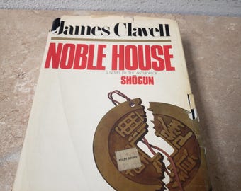 Noble House by James Clavell. 1981 HCDJ First Edition, First Printing. Free Media Mail Shipping in the USA. ChuckBooks