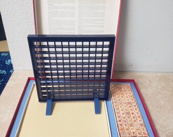 RSVP Scrabble Game. Three dimensional  1966. Complete. Free Ground Advantage shipping in the USA. ChuckBooks