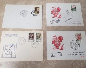 First Day Cover postage stamps lot of 4. FREE Ground Advantage shipping in the USA. ChuckBooks