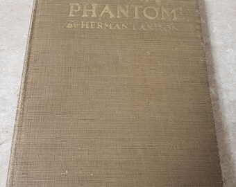Le fantôme gris d'Herman Landon. Couverture rigide, première édition de 1921. Livraison GRATUITE par la poste aux États-Unis. ChuckLivres
