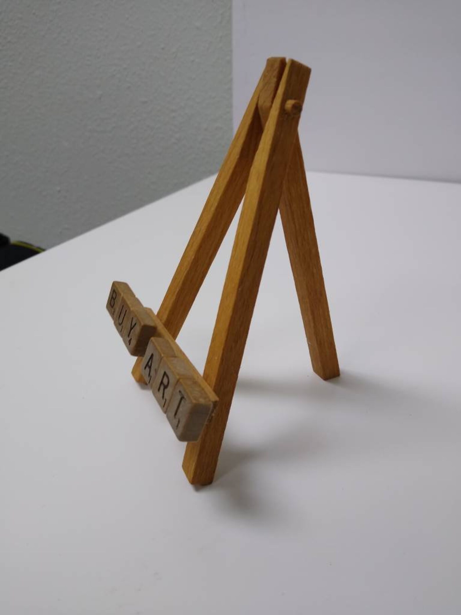 Mini Art Easel Business Card Holder Buy Art Etsy