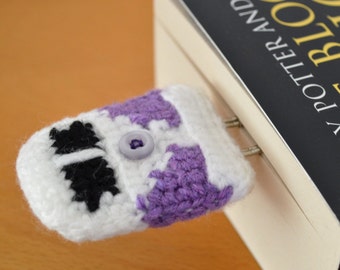 Campervan Crochet Paperclip Bookmark. 97 Colour Options. Handmade to Order.