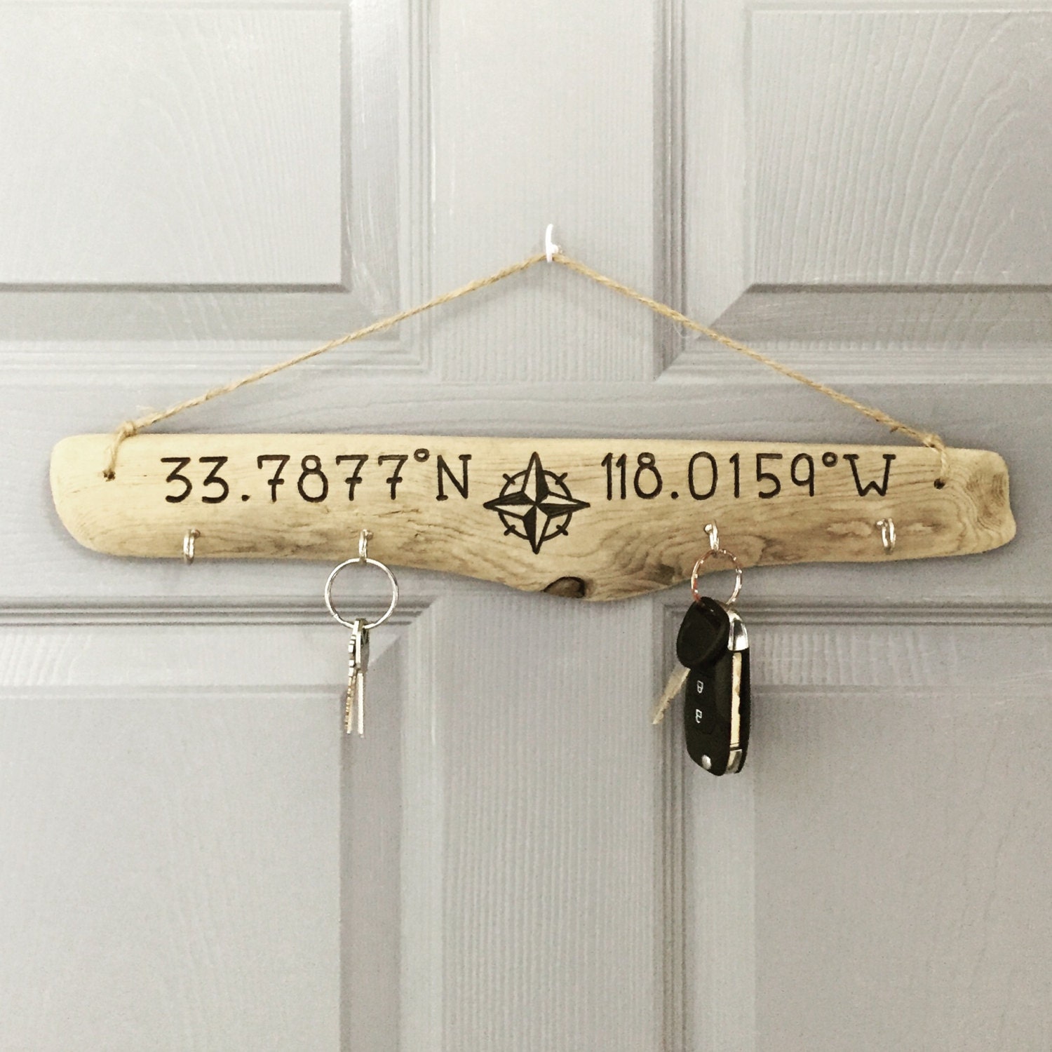 Personalized Key Rack Custom Key Hanger Key Wall Hooks Etsy