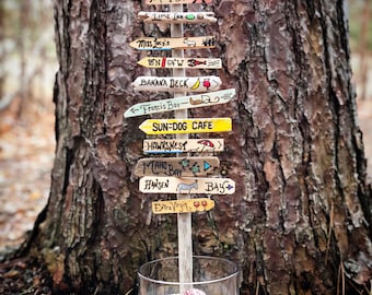 Custom USVI Destination Tree: St. John, St. Thomas, US Virgin Islands Personalized Gift, Custom Coastal Decor, USVI Birthday Island Gift