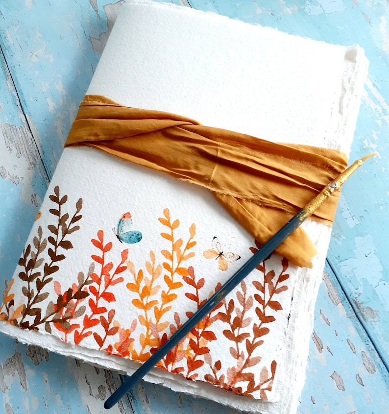 Artists Watercolor Sketchbook A4 / A5 / A6 Handmade Art Etsy