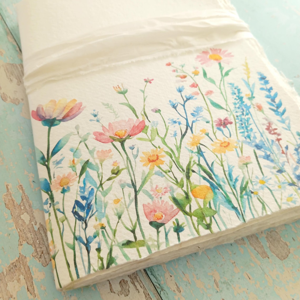 Watercolor Rag Artists Watercolor Sketchbook | A4 / A5 / A6 and Mini Handmade Art ...