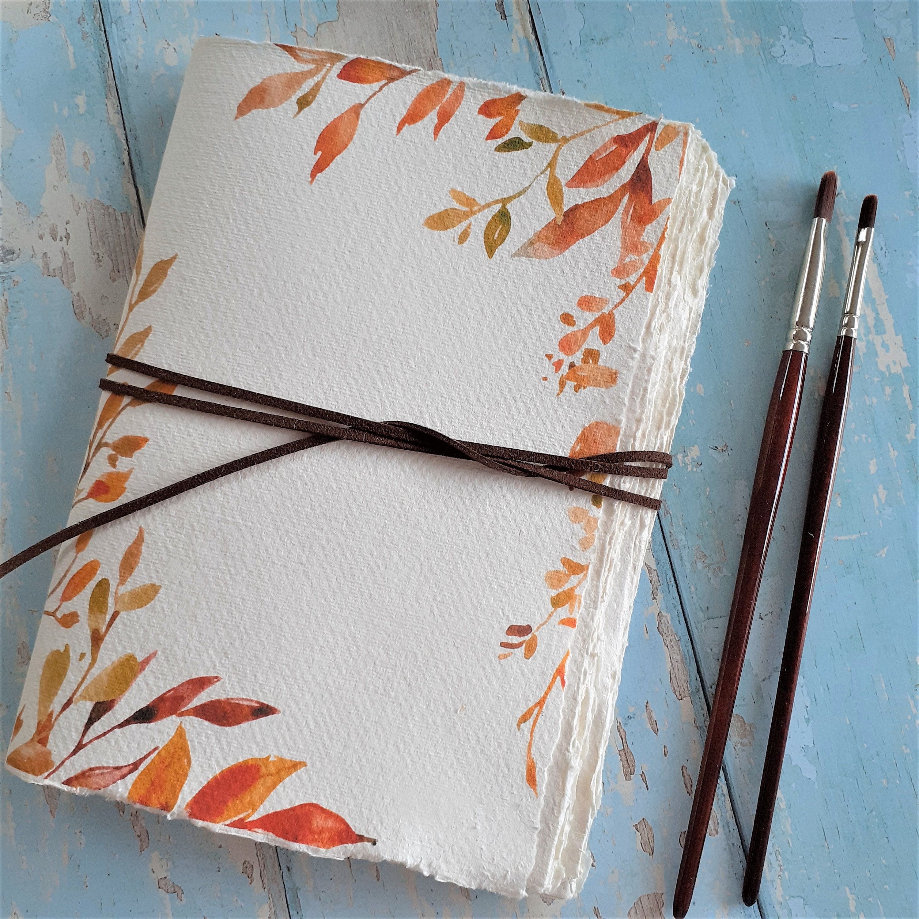 Artists Mini Watercolor Sketchbook Mini Handmade Art Journal Pocket  Watercolour Sketchbook Cotton Rag Paper Watercolour Gouache Acrylic 