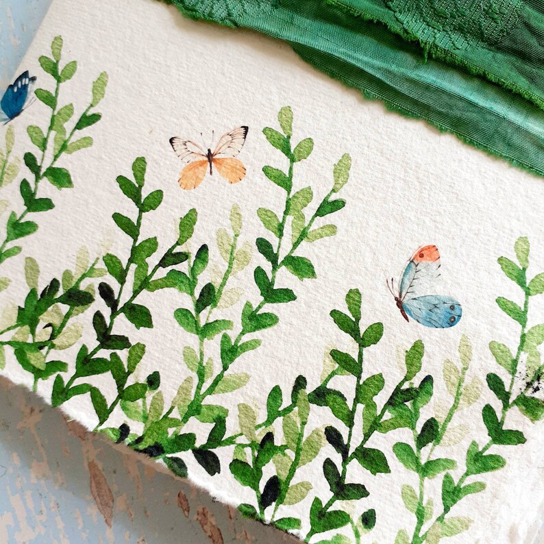 Artists Watercolor Sketchbook A4 / A5 / A6 and Mini Handmade Etsy