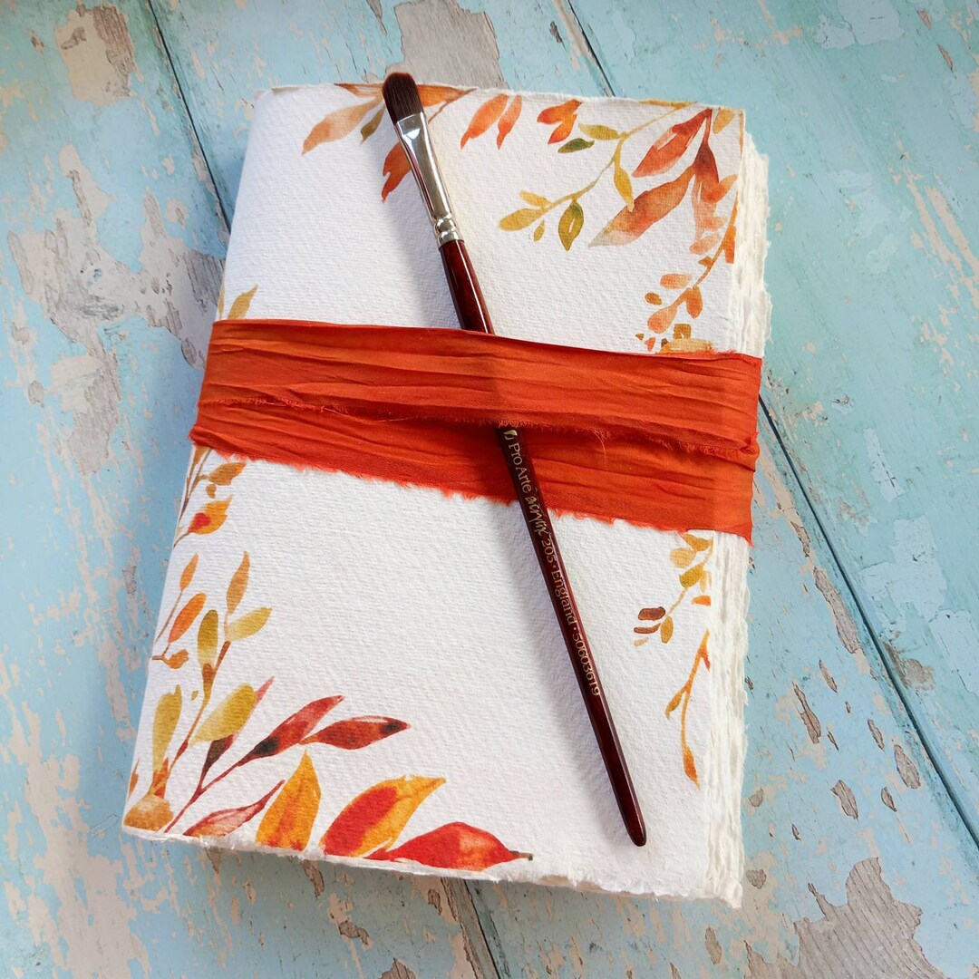 Watercolor Rag Artists Watercolor Sketchbook | A4 / A5 / A6 Handmade Art Journal ...