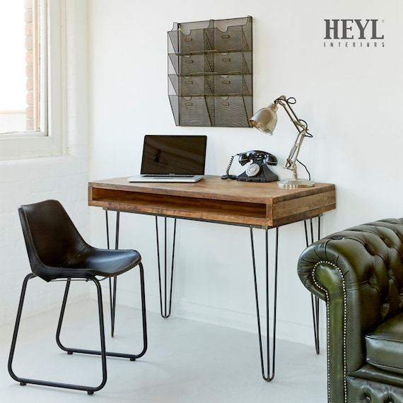 Etsy desk cheap reclaimed wood