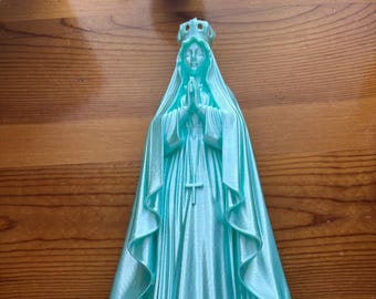 9”  Virgin Mary statue