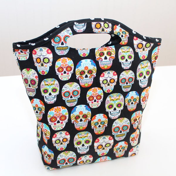 Halloween Trick or Treat Tote Bag, Digital PDF