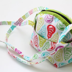 Purse Sewing Pattern, Clam Shell Shoulder Bag, Digital PDF