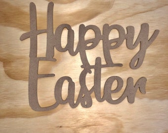 Happy Easter cutout