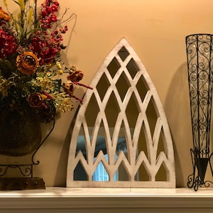 Farmhouse Arched Frame Mirror