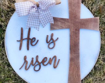 Easter Front Door Decor | Happy Easter | Easter Decor | Easter Wreath | Easter Door Hanger | Easter Door Wreath | Easter Sign