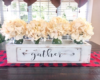 Farmhouse centerpiece box