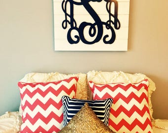 Shiplap Monogram, shiplap board, monogram, wood board with monogram, shiplap
