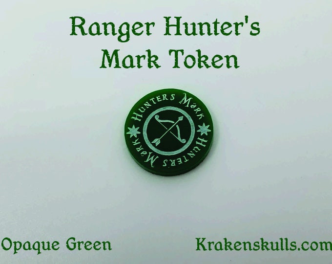 D&D 5th Edition Ranger Hunter's Mark Token - Etsy