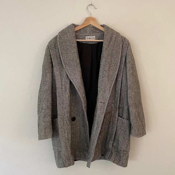Herringbone Coat Etsy