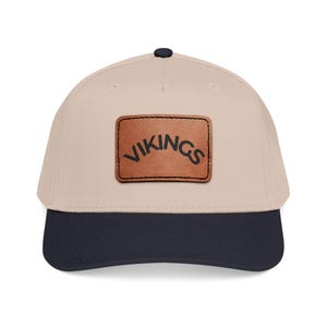 Vikings Leather Patch Ball Cap