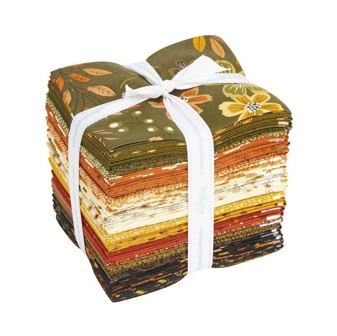 Awesome Autumn Fat Quarter Bundle by Sandy Gervais for Riley Blake ...