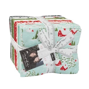 Merry Little Christmas collection Fat Quarter Bundle by Bonnie and Camille