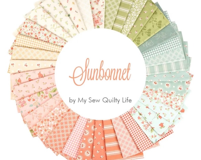 Sunbonnet Fat Quarter Bundle My Sew Quilty Life for Moda Fabrics - Etsy
