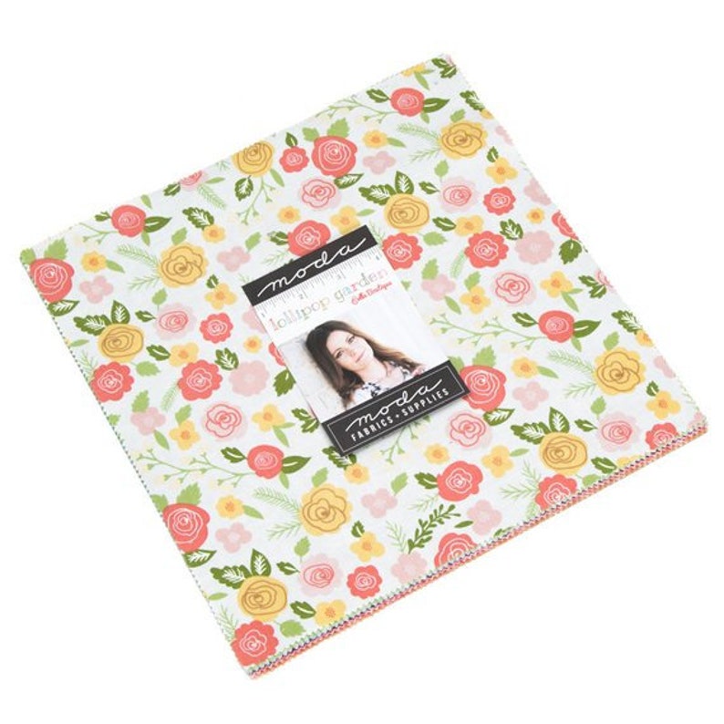 Lollipop Garden Layer Cake by Lella Boutique for MODA Modern Quilt Fabric