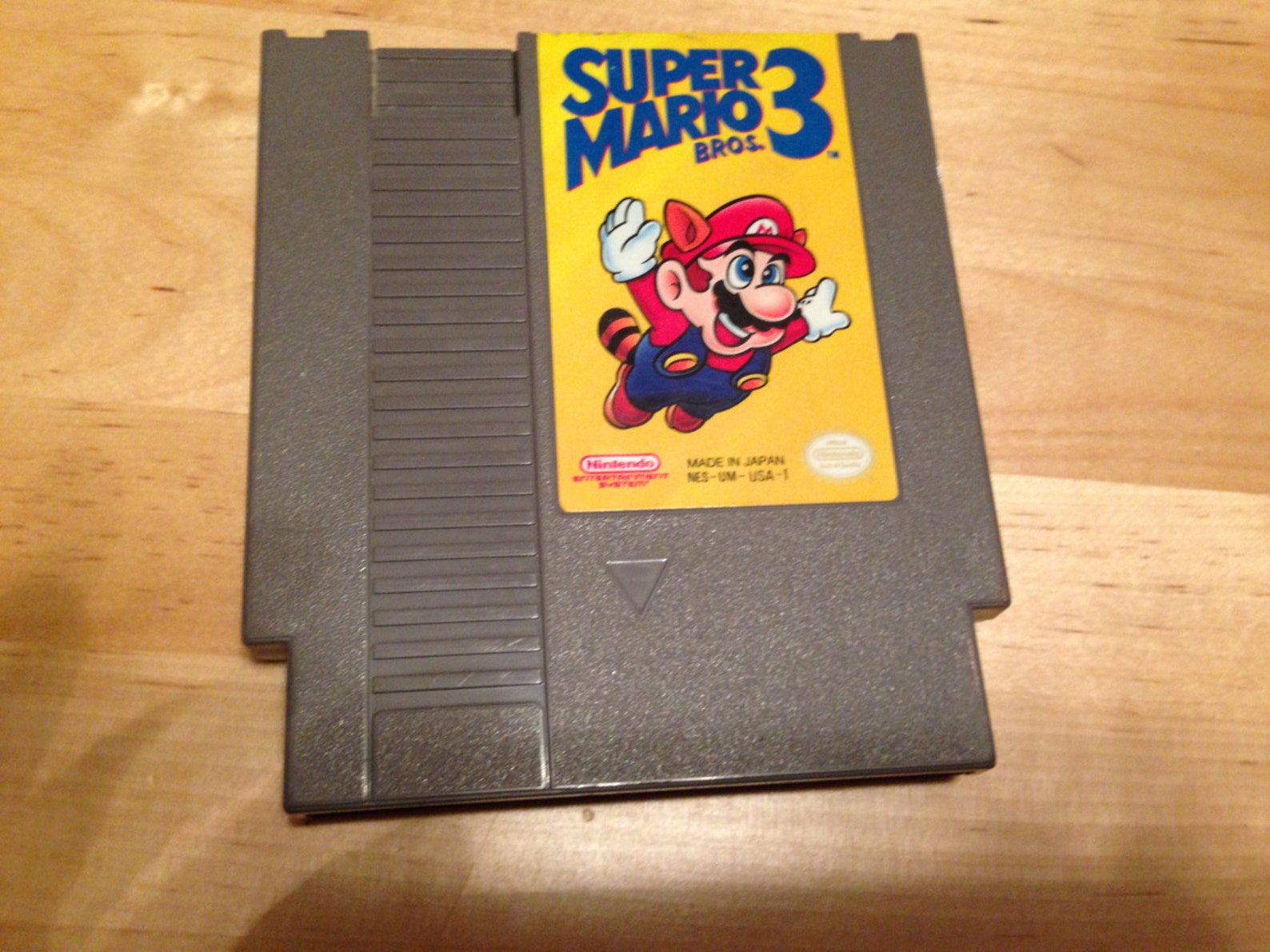 Super Mario 3 Video Game Cartridge NES Nintendo Cleaned | Etsy