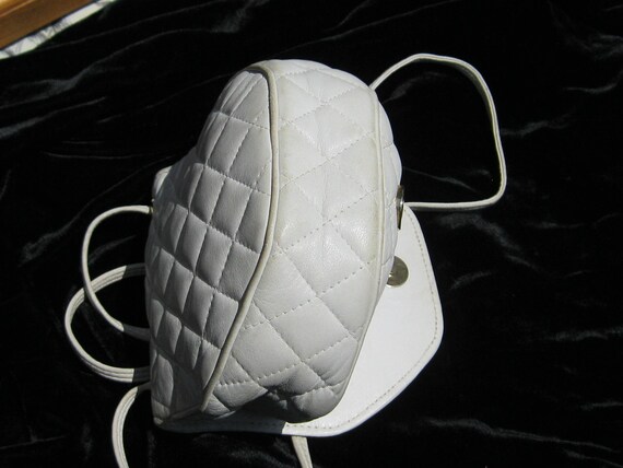 Vintage Jay Herbert Quilted Leather Shoulder Bag - image 7