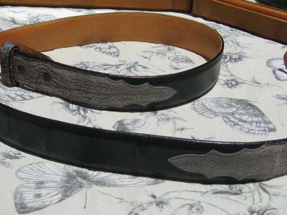 Vintage Western Belt, Tony Lama Cowboy Belt - image 3