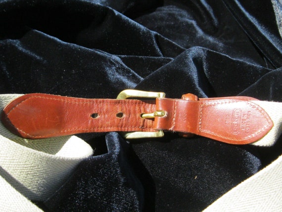 Vintage Coach belt , size 36" - image 4