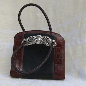 Rare Vintage 1980's Brighton Hand Bag bild 1