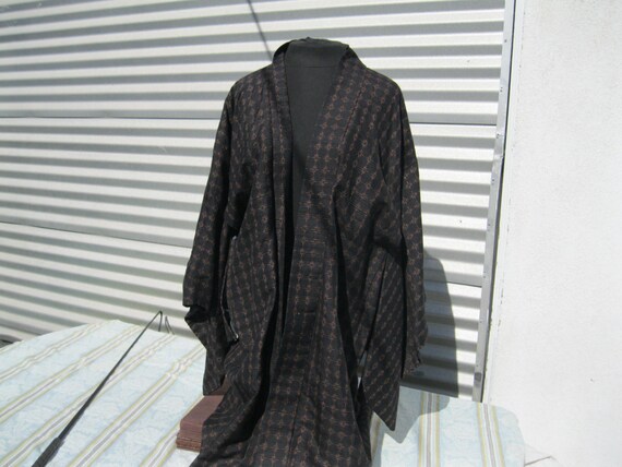 Vintage Kimono, Silk Kimono, Handmade vintage kimo