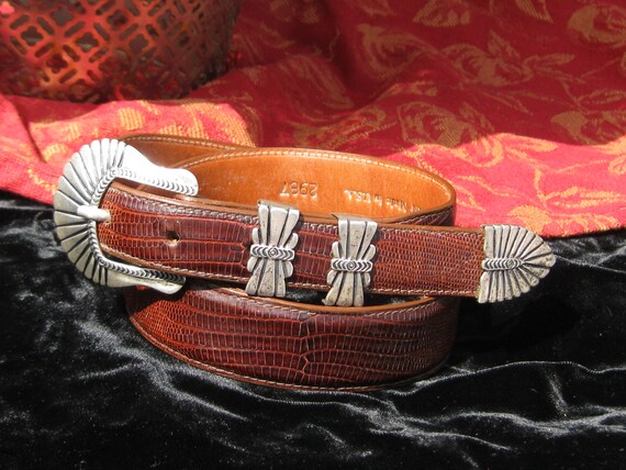 sterling silver buckle sets