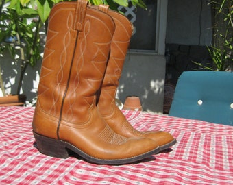 Vintage Cowboy Boots by Dan Post , mens sz 9E