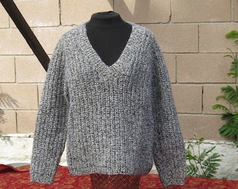 Warm Thick Sweater, Mountain Sweater, Fisherman's Sweater