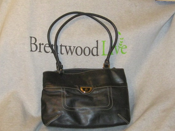 Petit Sac à Main Etienne Aigner Marron - Occasion, Cuir, Sac Bandoulière