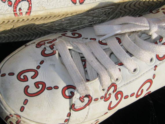 Vintage Gucci Sneakers, sz 36.5 - image 10