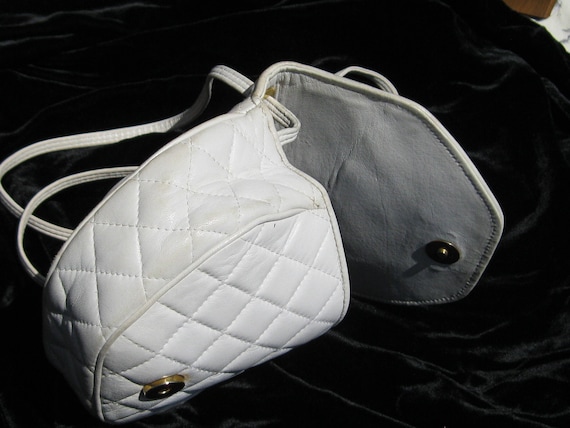 Vintage Jay Herbert Quilted Leather Shoulder Bag - image 5