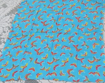 Japanese Chirimen Silk Crepe Scarf, Vintage Kimono Silk Scarf