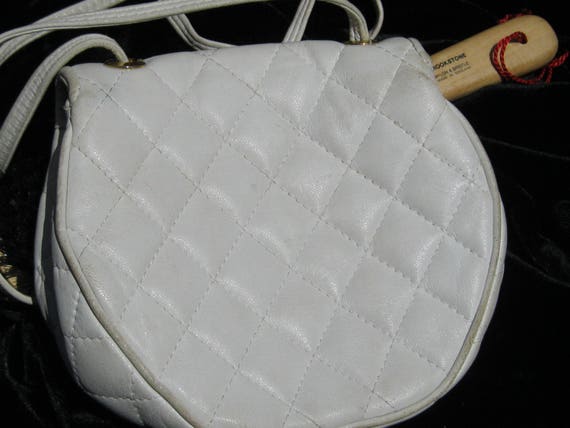 Vintage Jay Herbert Quilted Leather Shoulder Bag - image 2