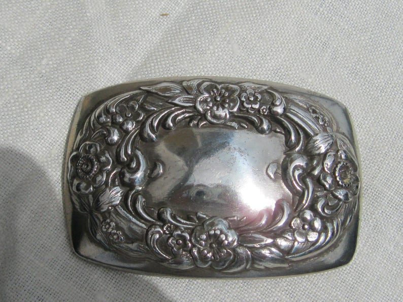 Vintage Floral buckle, Vintage Brighton image 2