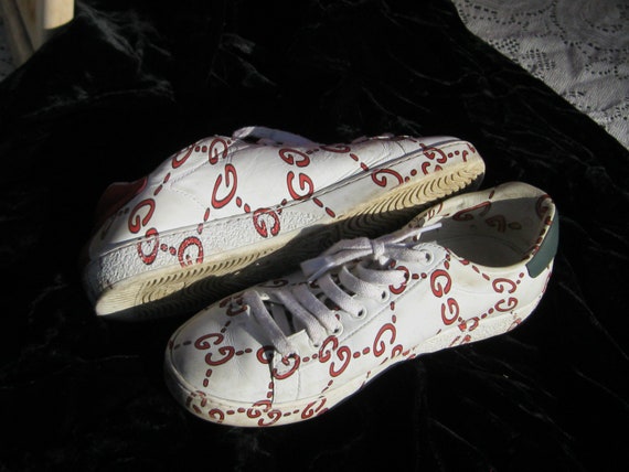 Vintage Gucci Sneakers, sz 36.5 - image 9