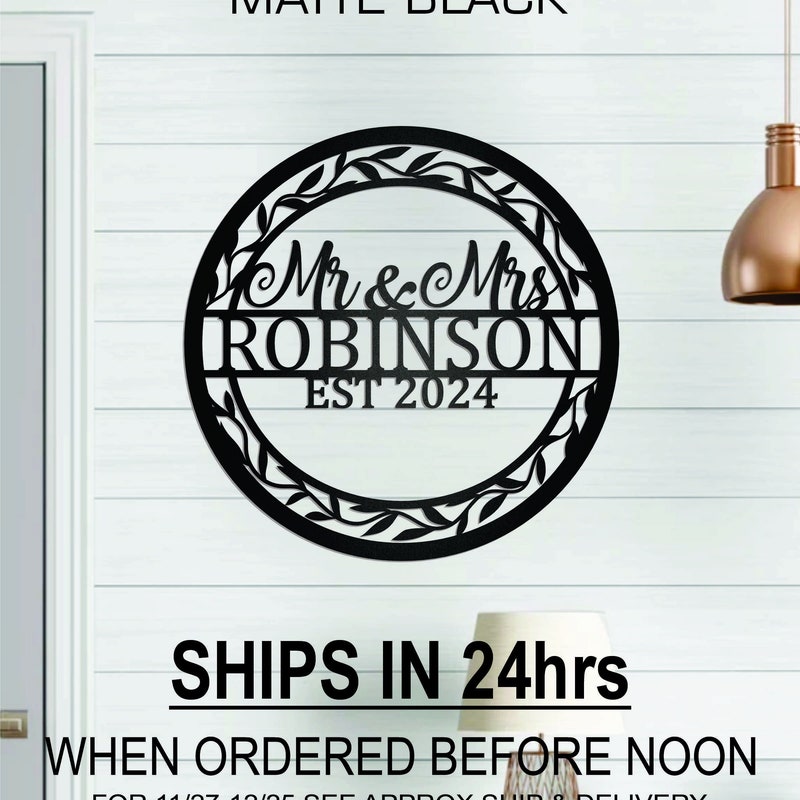 Mr and Mrs Wedding Signs - Etsy