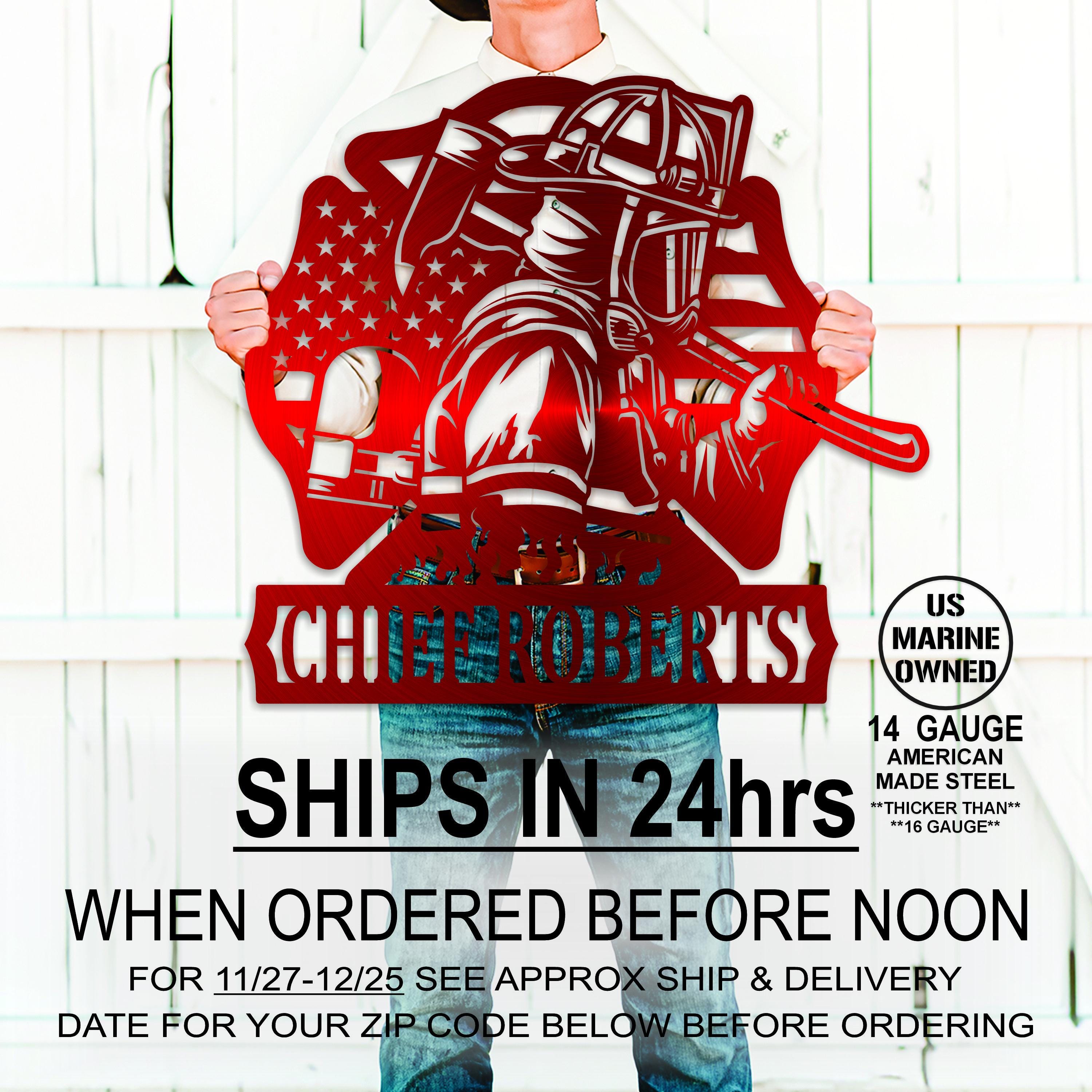 Ebros Rustic Fire Fighter Station 1 Money Bank - Fireman Hat & Hose Piggy Bank Decor